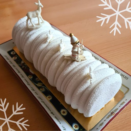 Bûche café praliné