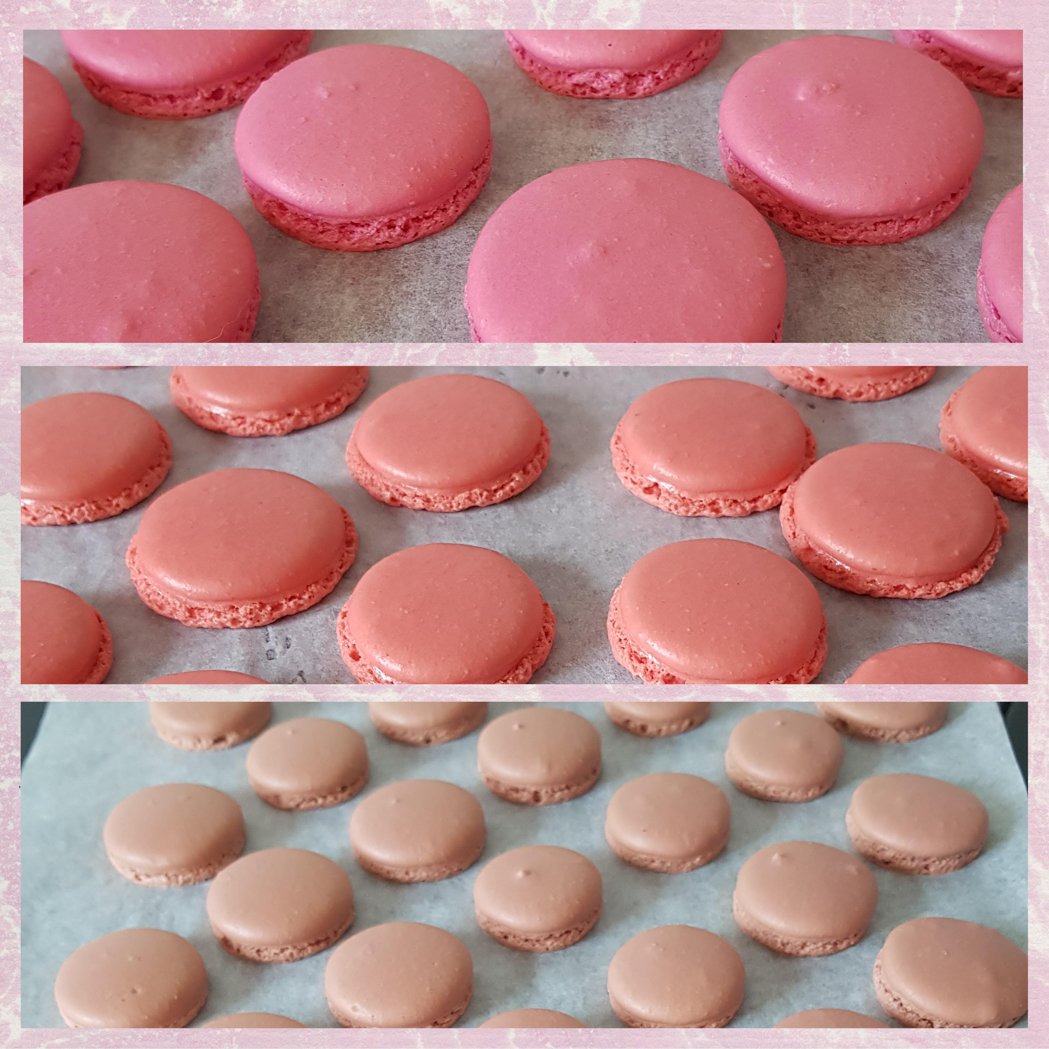 Coques de macarons à la meringue italienne