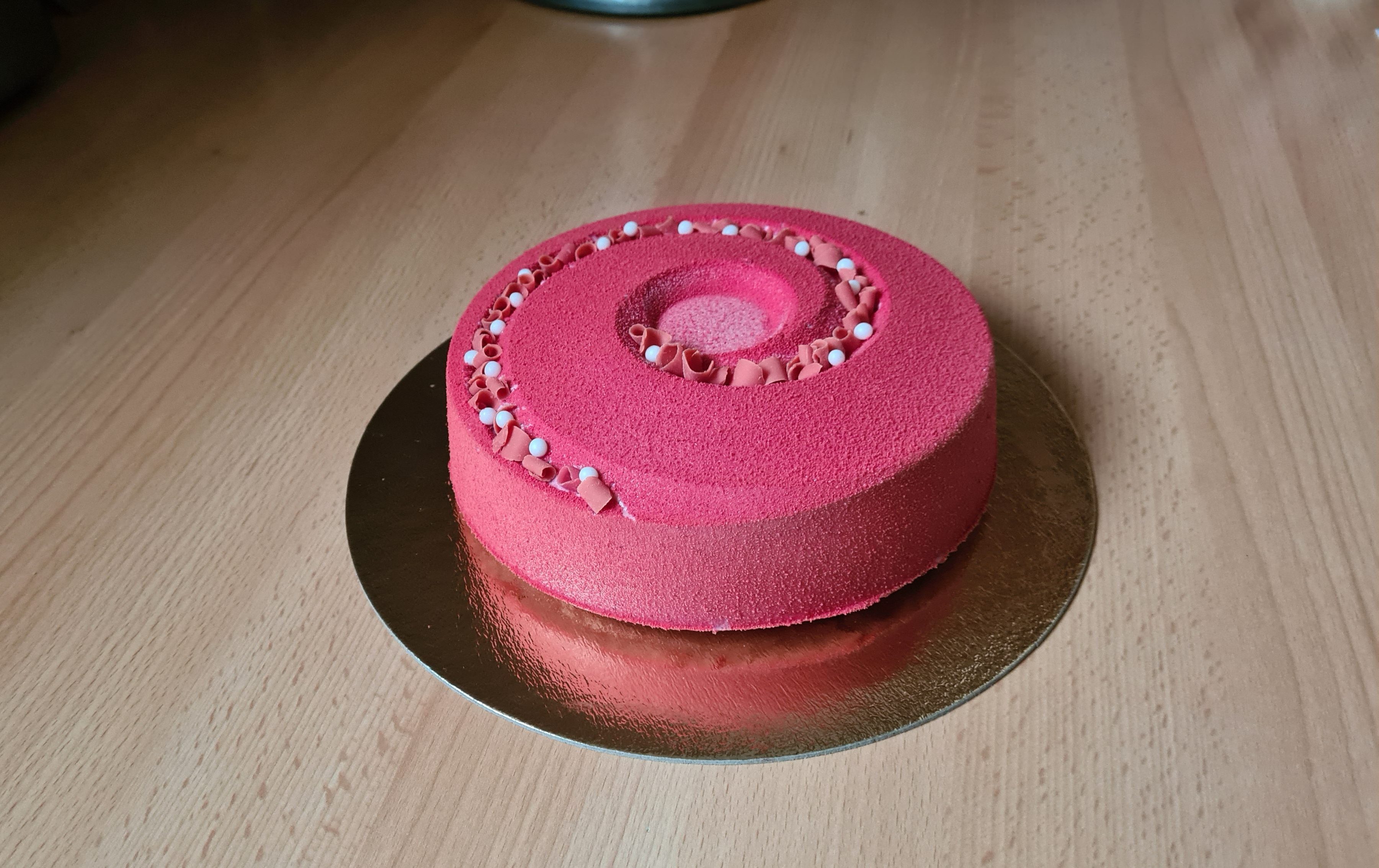 Entremets fruits rouges